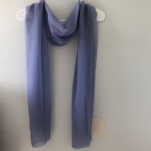 Lavender Chiffon Scarf